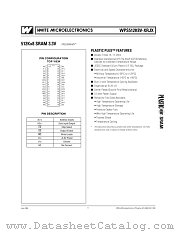 WPS512K8VB-20RJI datasheet pdf White Electronic Designs