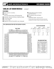 WS128K48V-25G4WM datasheet pdf White Electronic Designs
