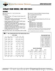 WS512K32L-20H1IA datasheet pdf White Electronic Designs