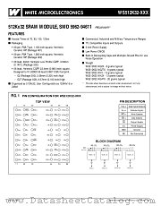 WS512K32F-100HME datasheet pdf White Electronic Designs