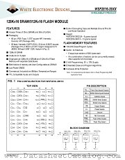 WSF2816-39G2U1C datasheet pdf White Electronic Designs