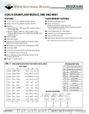 WSF512K16-72H2IA datasheet pdf White Electronic Designs