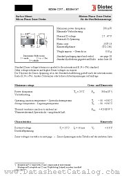 BZX84C33 datasheet pdf Diotec Elektronische