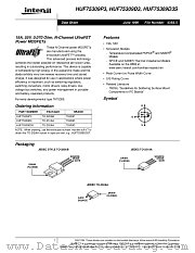 HUF75309D3 datasheet pdf Fairchild Semiconductor