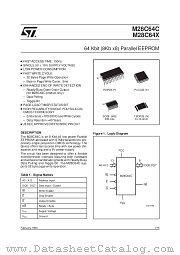 M28C64X-200MS6 datasheet pdf ST Microelectronics