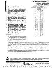 SN54ABT16245 datasheet pdf Texas Instruments