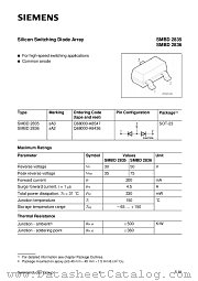 SMBD2836 datasheet pdf Siemens