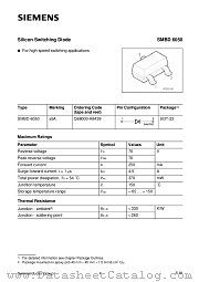 SMBD6050 datasheet pdf Siemens