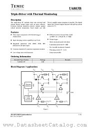 U6803B datasheet pdf TEMIC