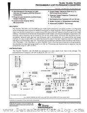 TSL230 datasheet pdf Texas Instruments