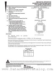 SN54AHCT132W datasheet pdf Texas Instruments
