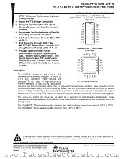 SN54AHCT139FK datasheet pdf Texas Instruments