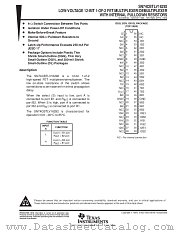 SN74CBTLV16292DGV datasheet pdf Texas Instruments