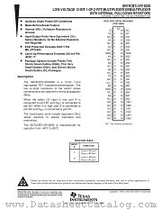 SN74CBTLVR16292DGV datasheet pdf Texas Instruments