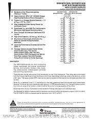 SN74ABTH16245DGG datasheet pdf Texas Instruments