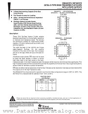 SN54AC374W datasheet pdf Texas Instruments
