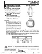SN74ACT1284N datasheet pdf Texas Instruments