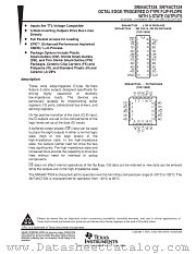 SN54ACT534J datasheet pdf Texas Instruments