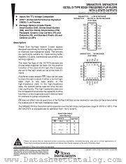 SN74ACT574DB datasheet pdf Texas Instruments