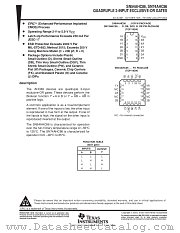 SN54AHC86W datasheet pdf Texas Instruments