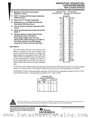 SN74AHCT16541DGG datasheet pdf Texas Instruments