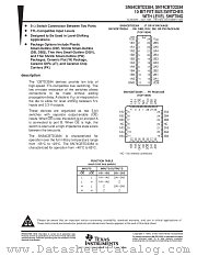 SN54CBTD3384W datasheet pdf Texas Instruments