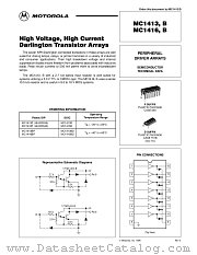 MC1416P datasheet pdf ON Semiconductor