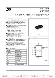 M48TY-70PM1 datasheet pdf ST Microelectronics