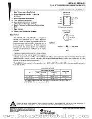 LM236-2.5D datasheet pdf Texas Instruments