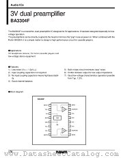 BA3304F datasheet pdf ROHM