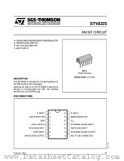 STV8225 datasheet pdf ST Microelectronics