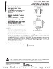 LM293AFK datasheet pdf Texas Instruments