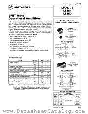 LF353D datasheet pdf ON Semiconductor
