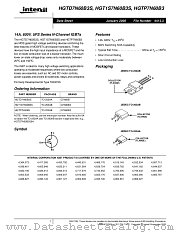 HGTD7N60B3S datasheet pdf Intersil