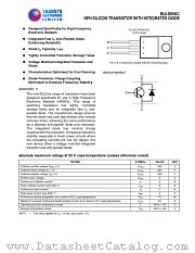 BULD85KC datasheet pdf TRSYS