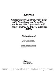 ADS7869I datasheet pdf Texas Instruments