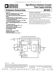 ADP3026ARU datasheet pdf Analog Devices