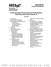 FDC37B78X datasheet pdf SMSC Corporation