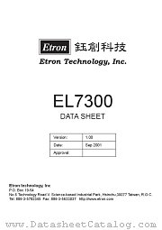 EL7300Q-110 datasheet pdf Etron Tech
