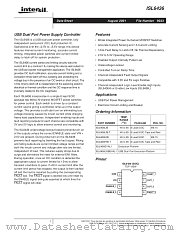 ISL6436EVAL1 datasheet pdf Intersil