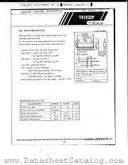 TA7232P datasheet pdf TOSHIBA