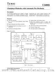 U2400B datasheet pdf Vishay