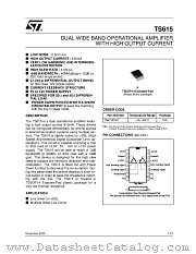 TS615P datasheet pdf ST Microelectronics