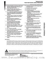 TMS320UVC5402 datasheet pdf Texas Instruments