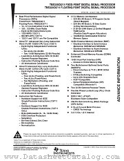 TMS320C6211GLWA120 datasheet pdf Texas Instruments