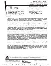 TLE2141AMFK datasheet pdf Texas Instruments