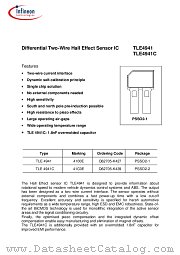 TLE4941C datasheet pdf Infineon
