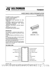 TDA9201 datasheet pdf ST Microelectronics