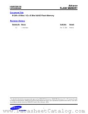 K9K8G08U1M datasheet pdf Samsung Electronic