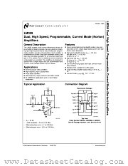 LM359J datasheet pdf National Semiconductor
